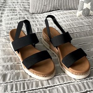 Madden Girl platform sandal